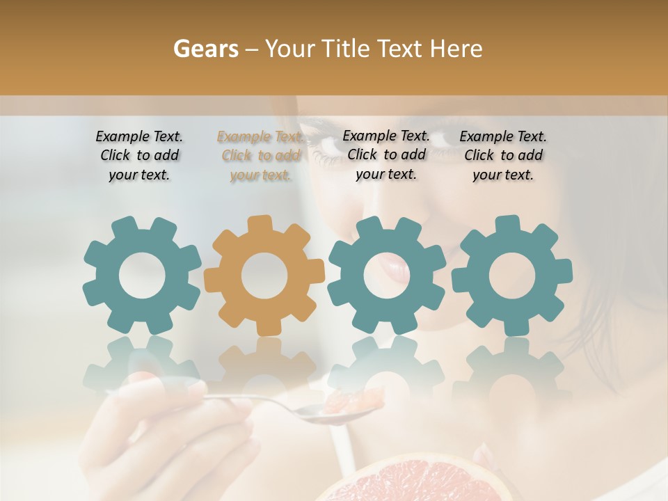 Young European Attractive PowerPoint Template