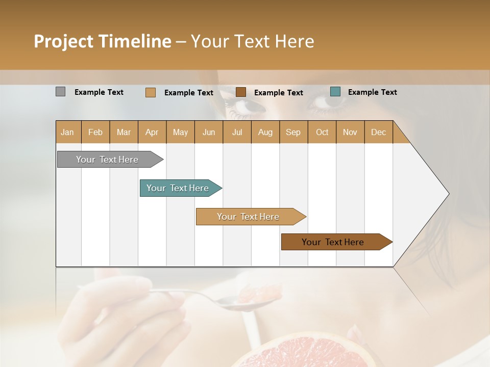 Young European Attractive PowerPoint Template