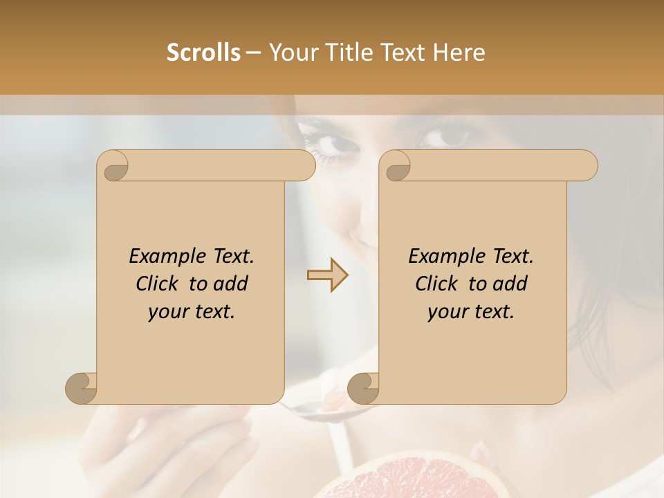 Young European Attractive PowerPoint Template