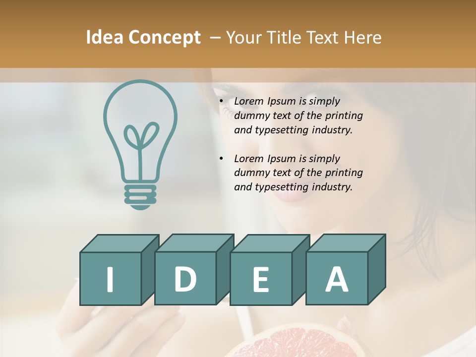 Young European Attractive PowerPoint Template