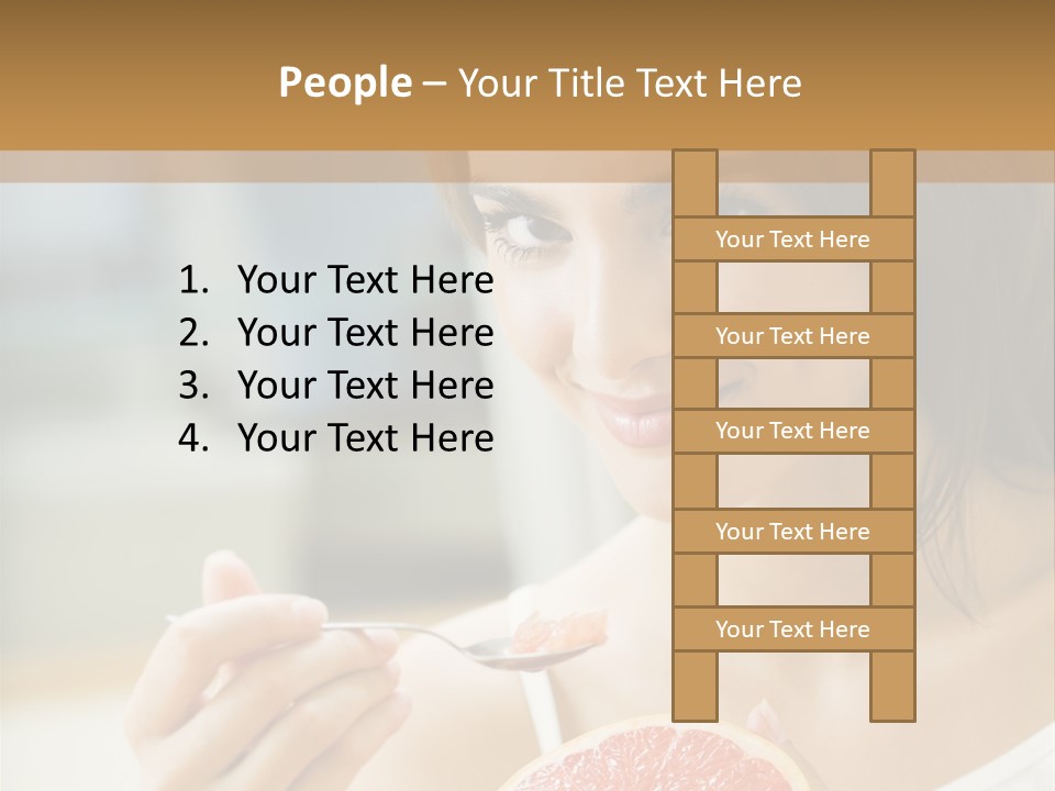 Young European Attractive PowerPoint Template