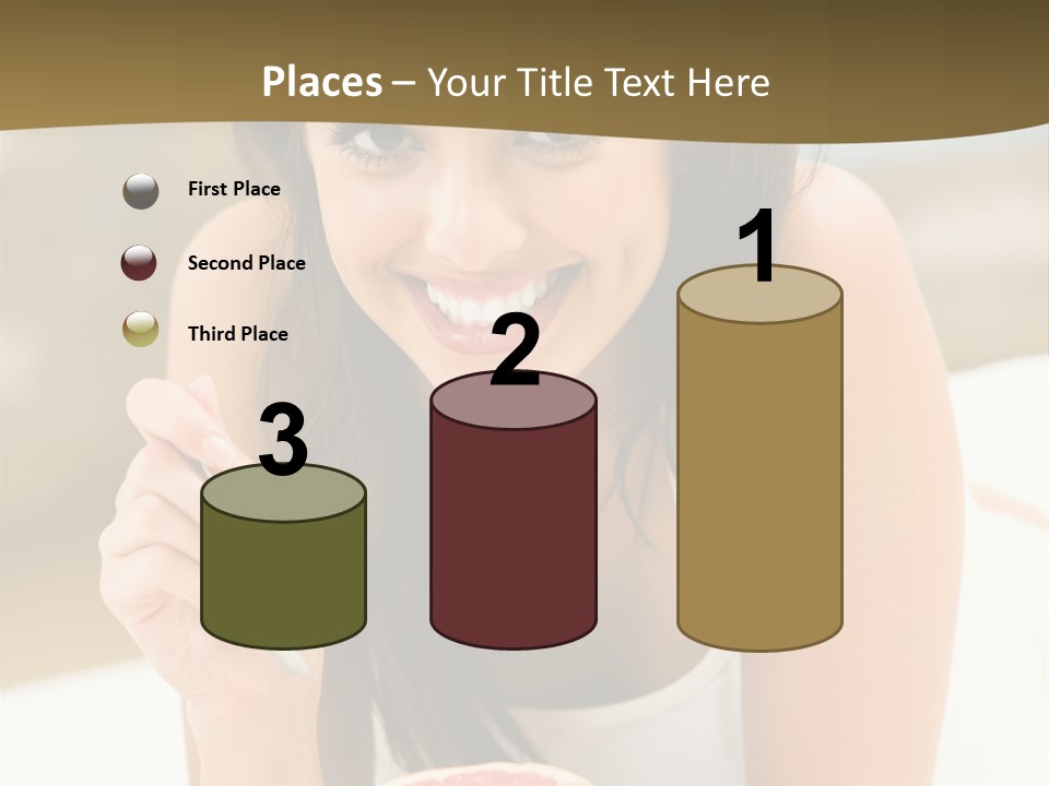 Attractive Indoor Food PowerPoint Template