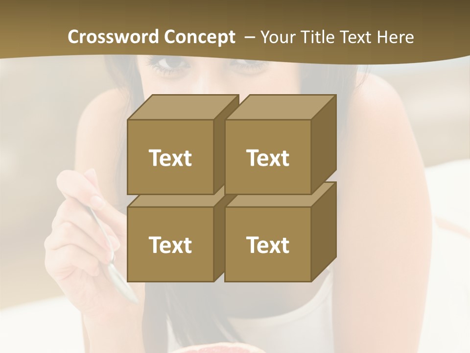 Attractive Indoor Food PowerPoint Template