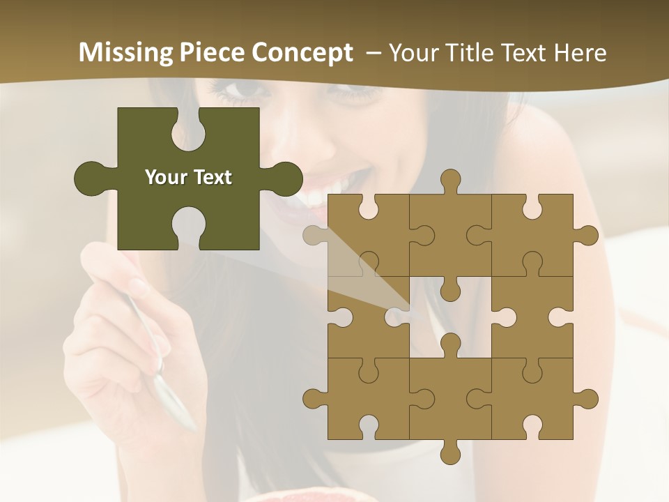 Attractive Indoor Food PowerPoint Template