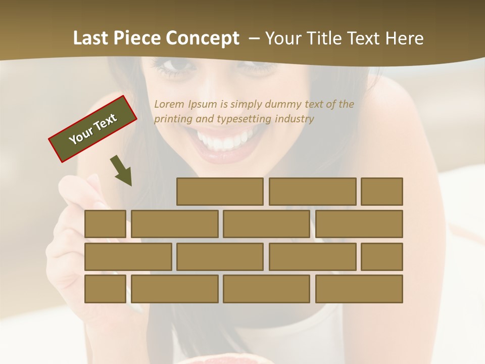 Attractive Indoor Food PowerPoint Template