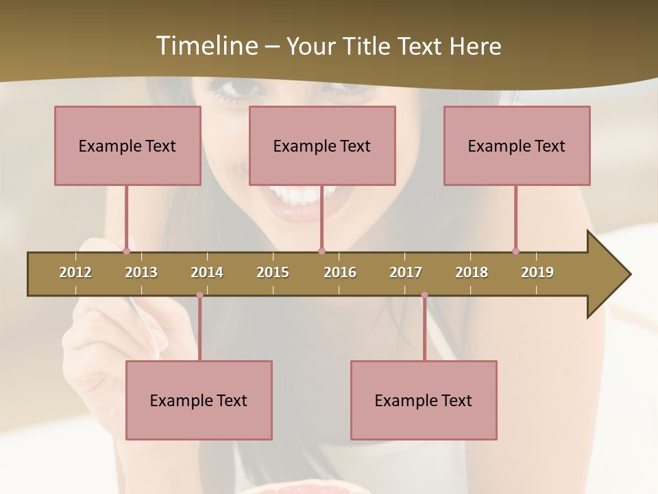 Attractive Indoor Food PowerPoint Template