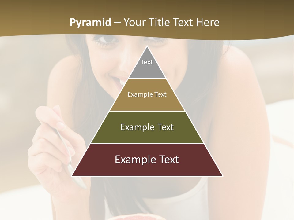 Attractive Indoor Food PowerPoint Template