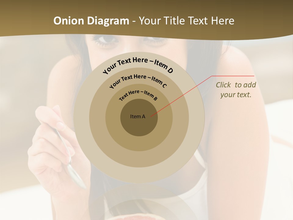 Attractive Indoor Food PowerPoint Template