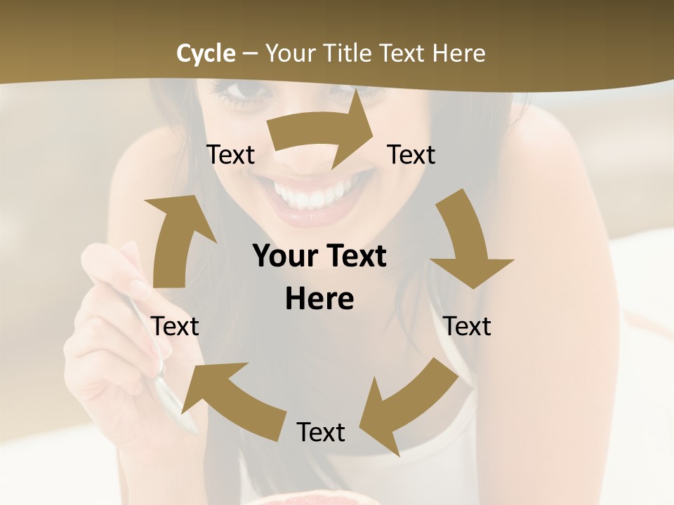 Attractive Indoor Food PowerPoint Template