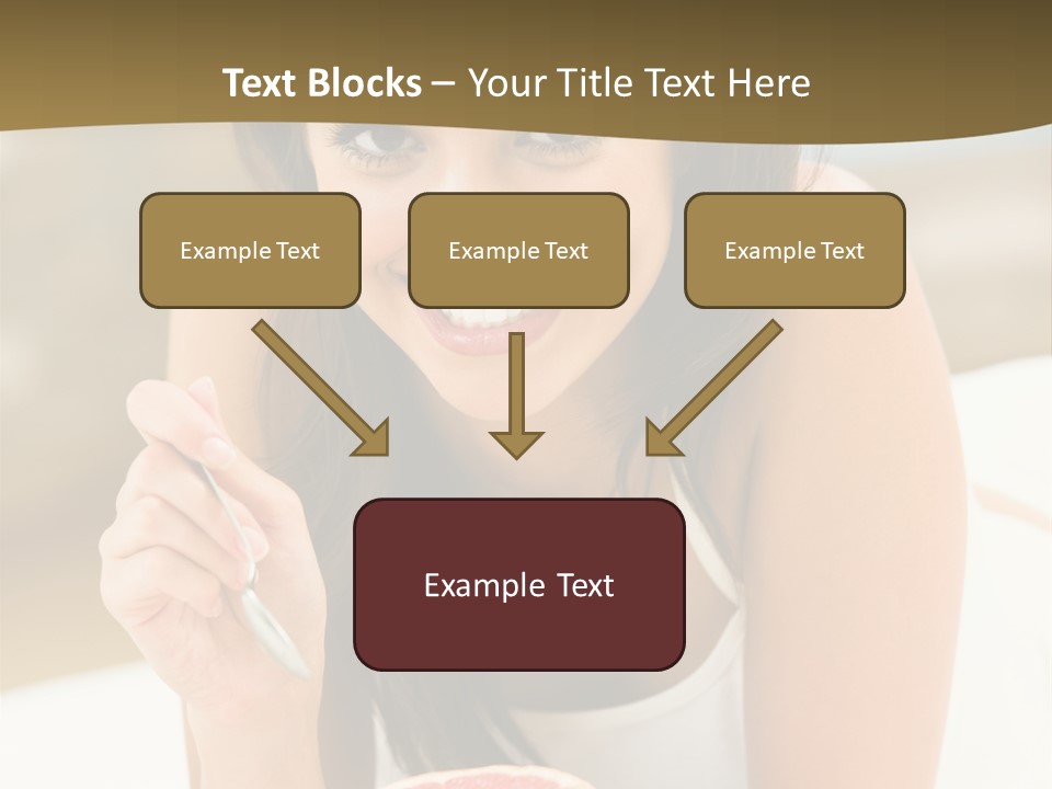 Attractive Indoor Food PowerPoint Template