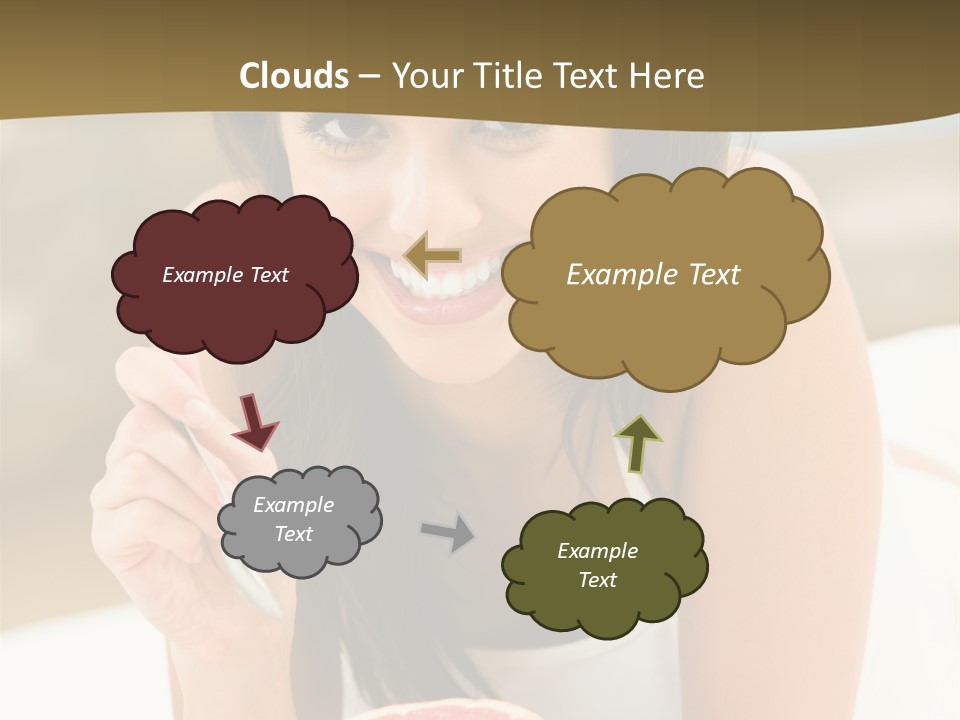Attractive Indoor Food PowerPoint Template