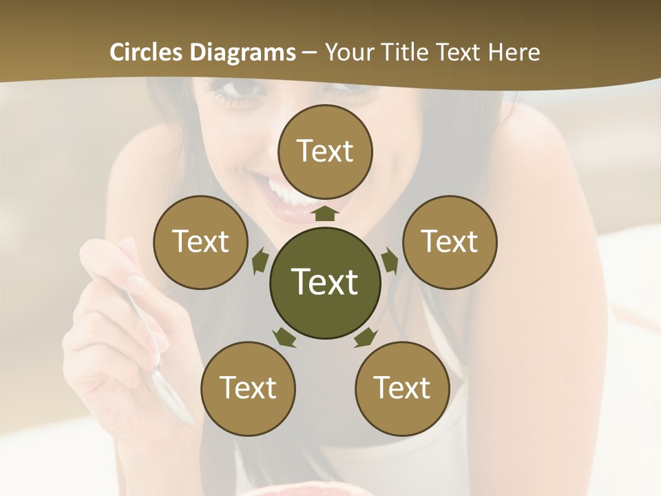 Attractive Indoor Food PowerPoint Template