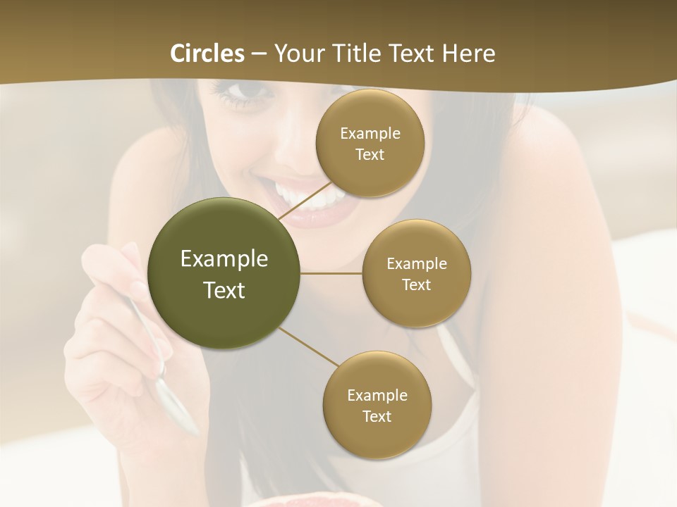 Attractive Indoor Food PowerPoint Template