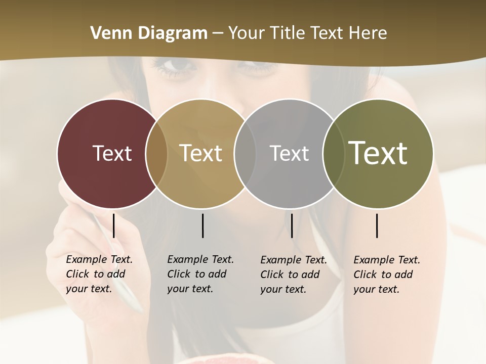 Attractive Indoor Food PowerPoint Template