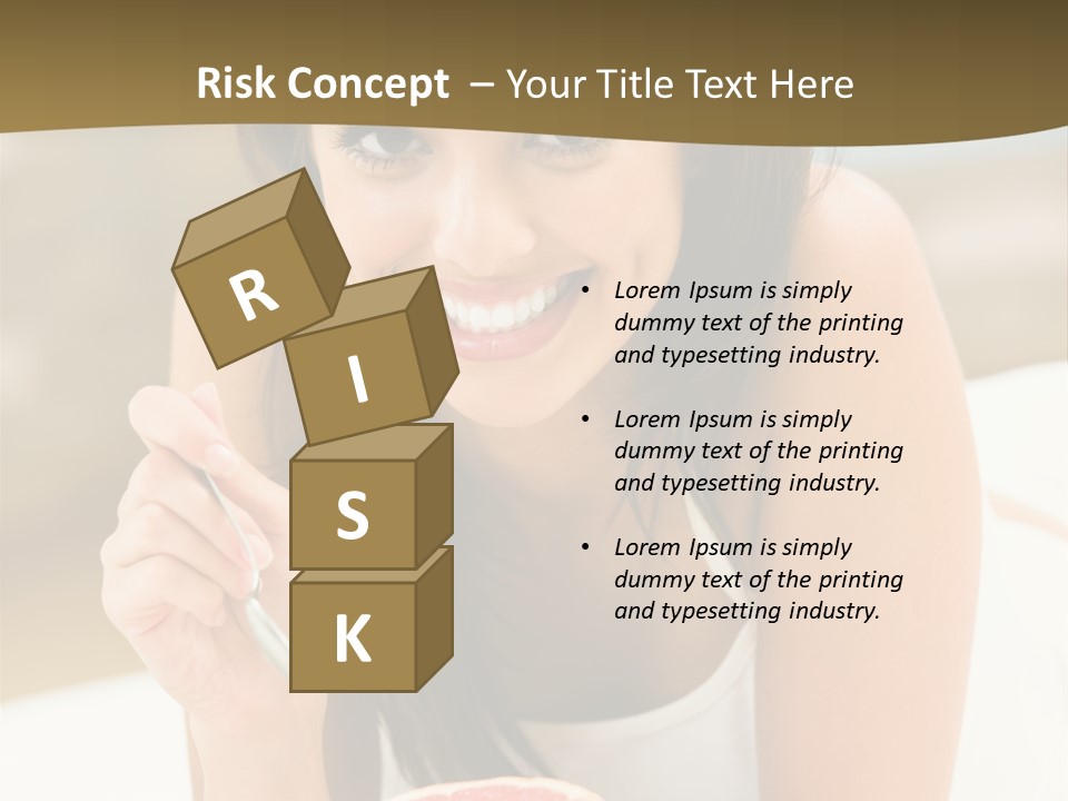 Attractive Indoor Food PowerPoint Template