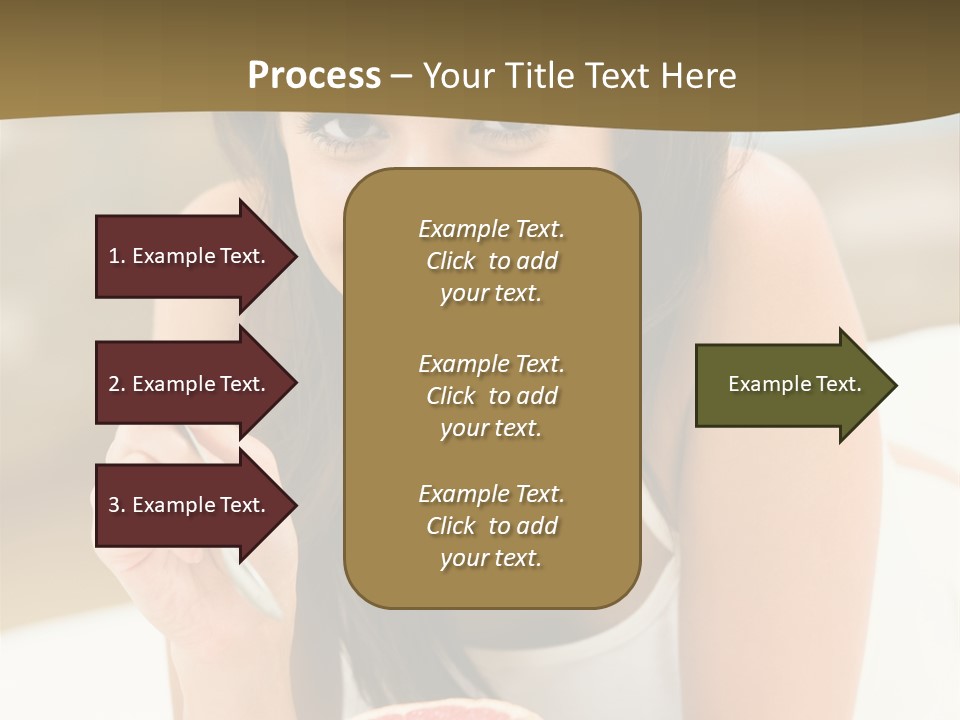Attractive Indoor Food PowerPoint Template