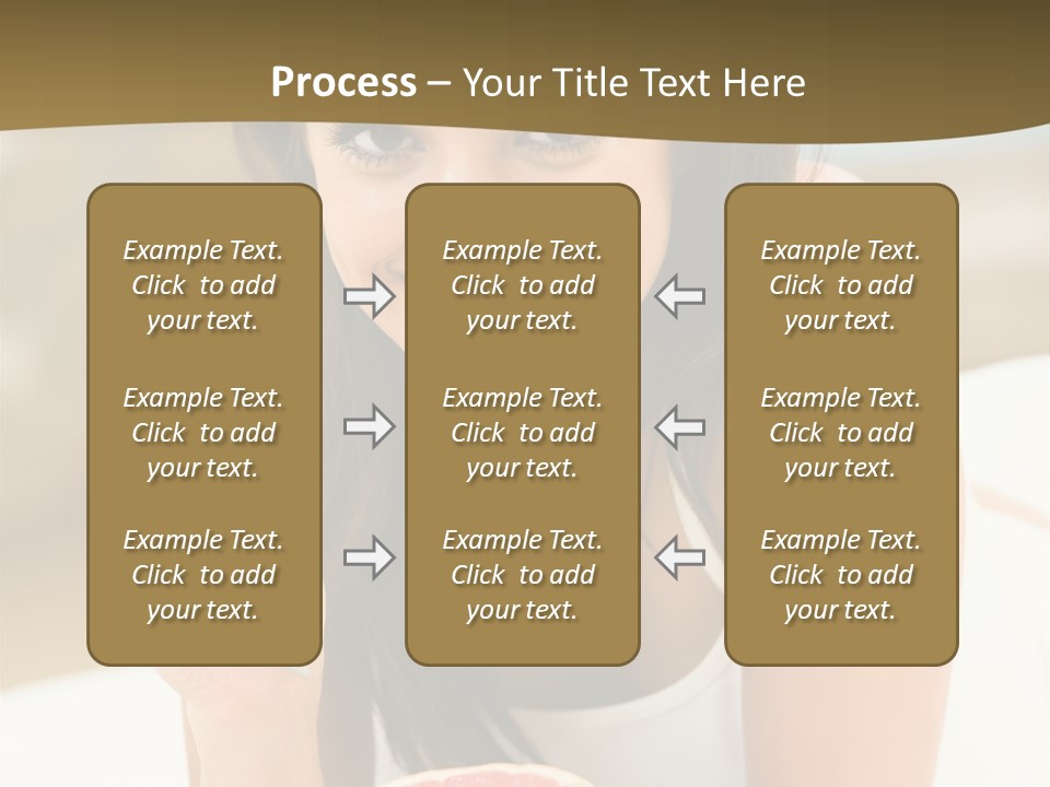Attractive Indoor Food PowerPoint Template