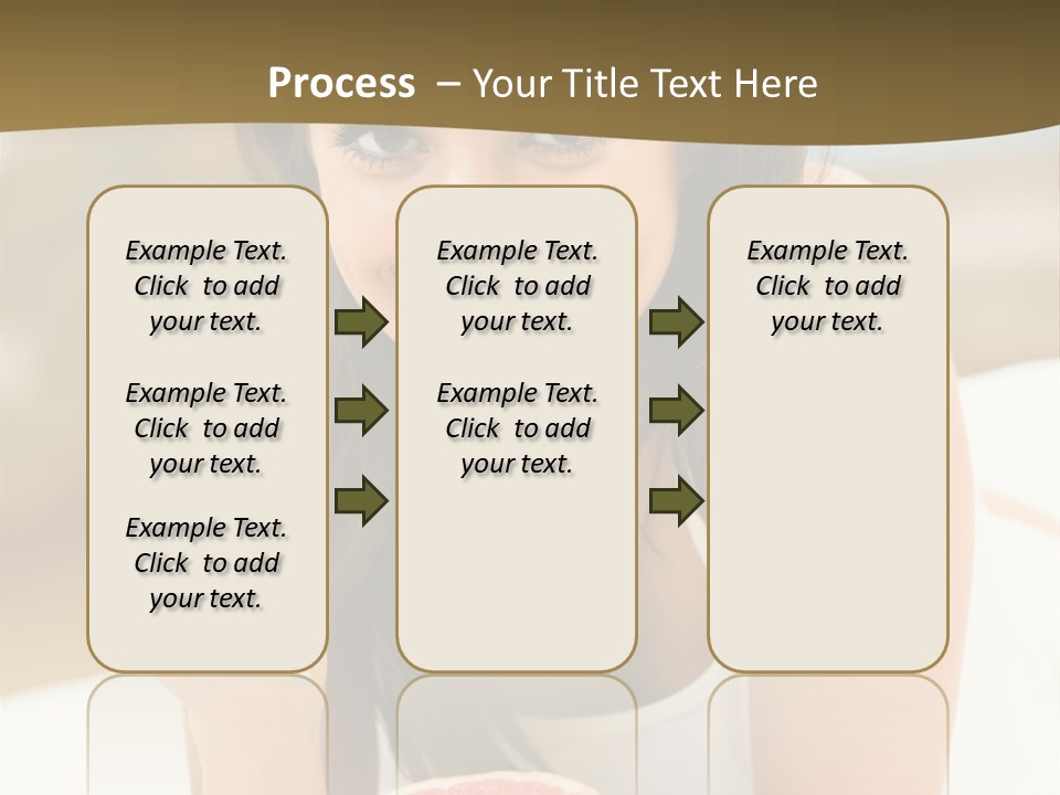 Attractive Indoor Food PowerPoint Template
