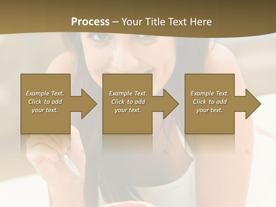 Attractive Indoor Food PowerPoint Template