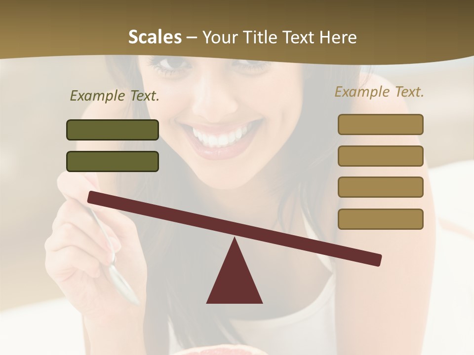 Attractive Indoor Food PowerPoint Template