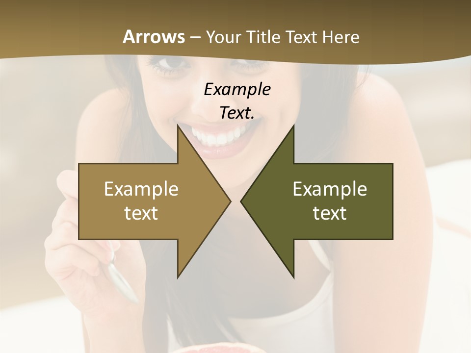 Attractive Indoor Food PowerPoint Template