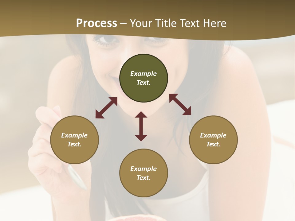 Attractive Indoor Food PowerPoint Template