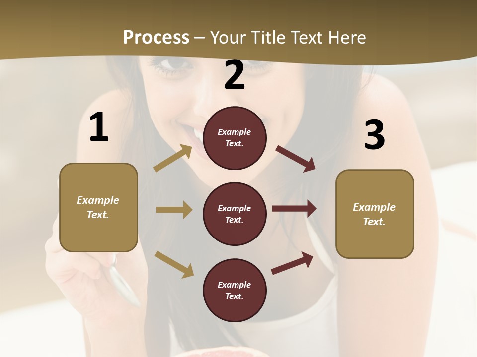 Attractive Indoor Food PowerPoint Template