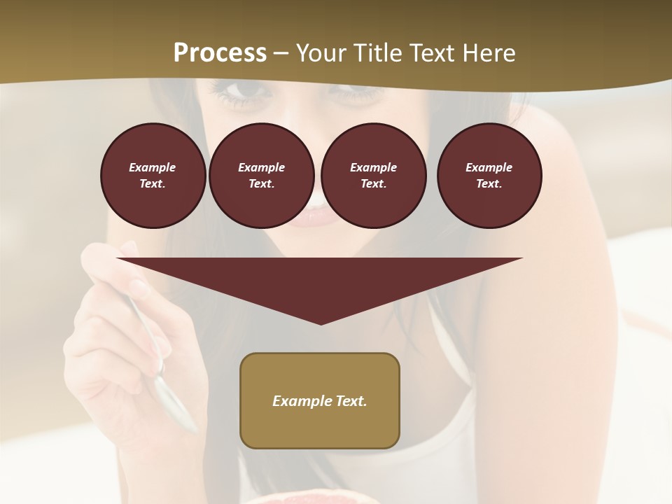 Attractive Indoor Food PowerPoint Template