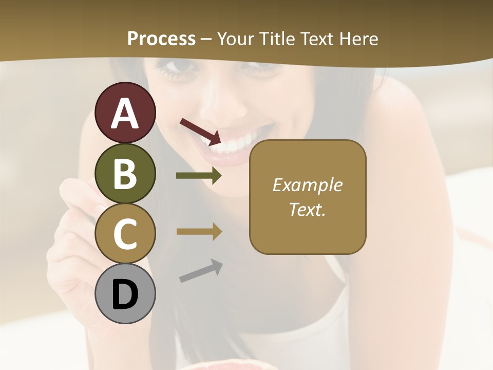 Attractive Indoor Food PowerPoint Template