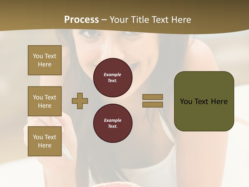 Attractive Indoor Food PowerPoint Template