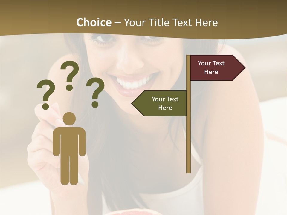 Attractive Indoor Food PowerPoint Template