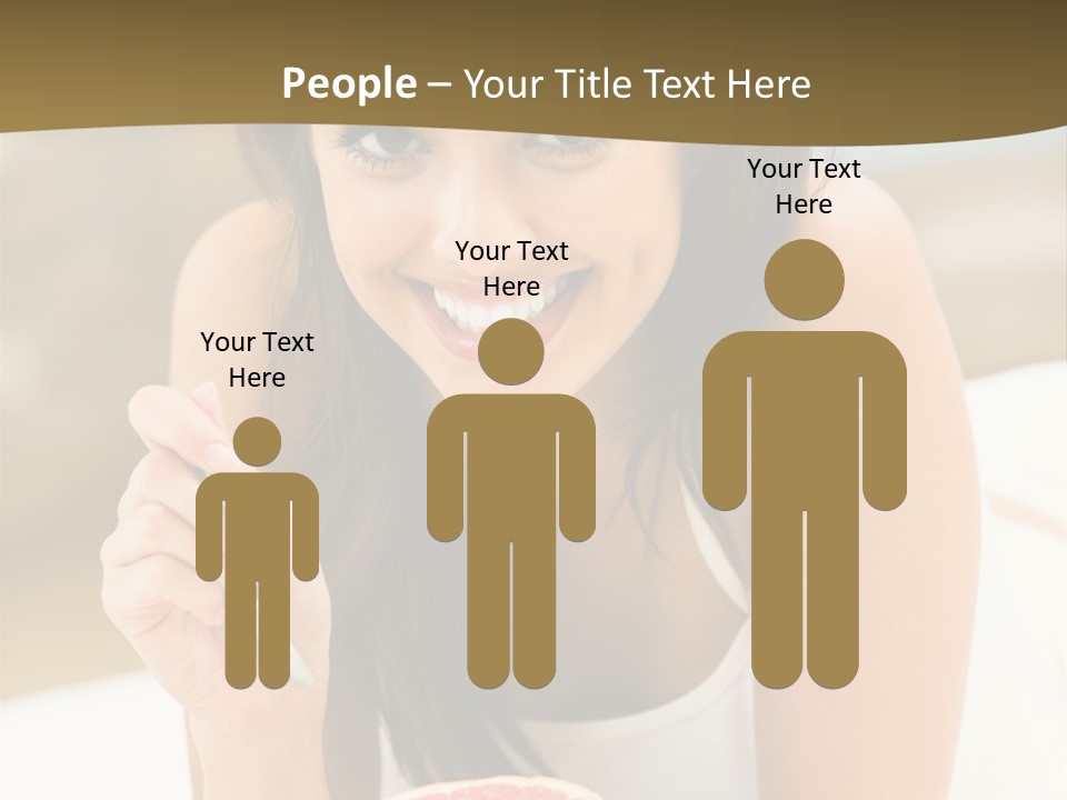 Attractive Indoor Food PowerPoint Template