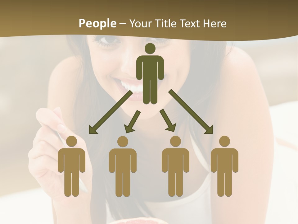 Attractive Indoor Food PowerPoint Template