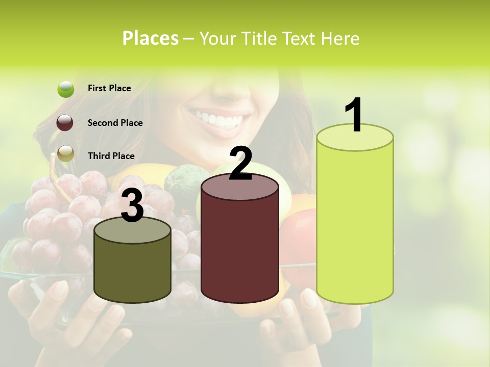 Healthy Attractive Apple PowerPoint Template