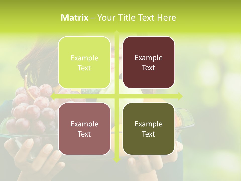 Healthy Attractive Apple PowerPoint Template