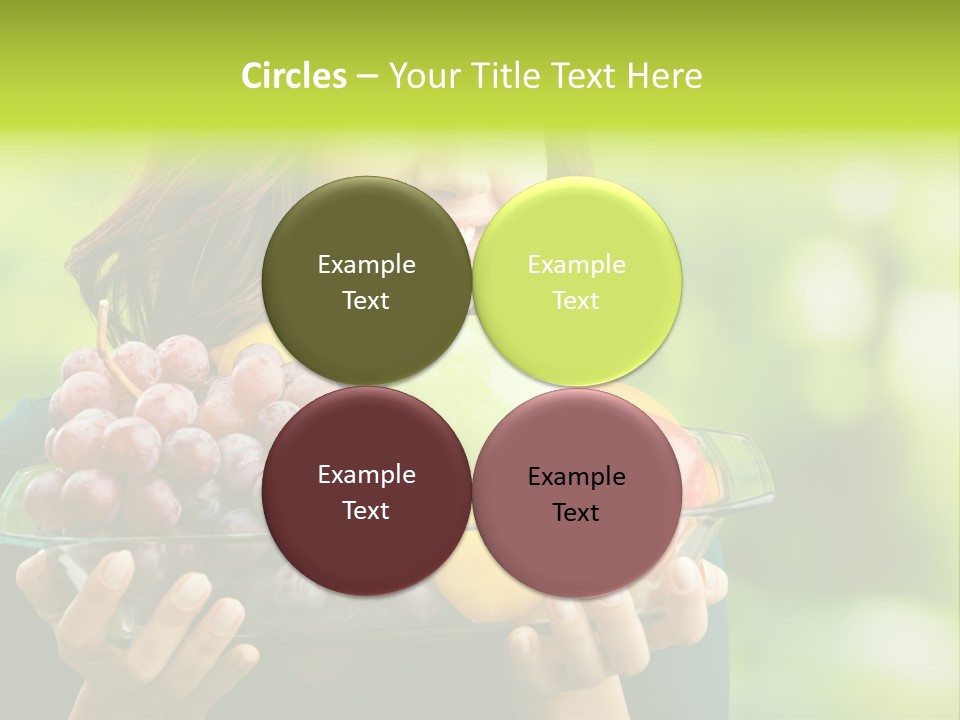 Healthy Attractive Apple PowerPoint Template