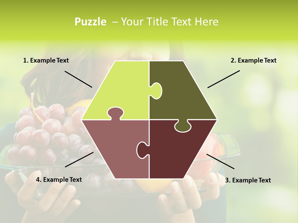 Healthy Attractive Apple PowerPoint Template