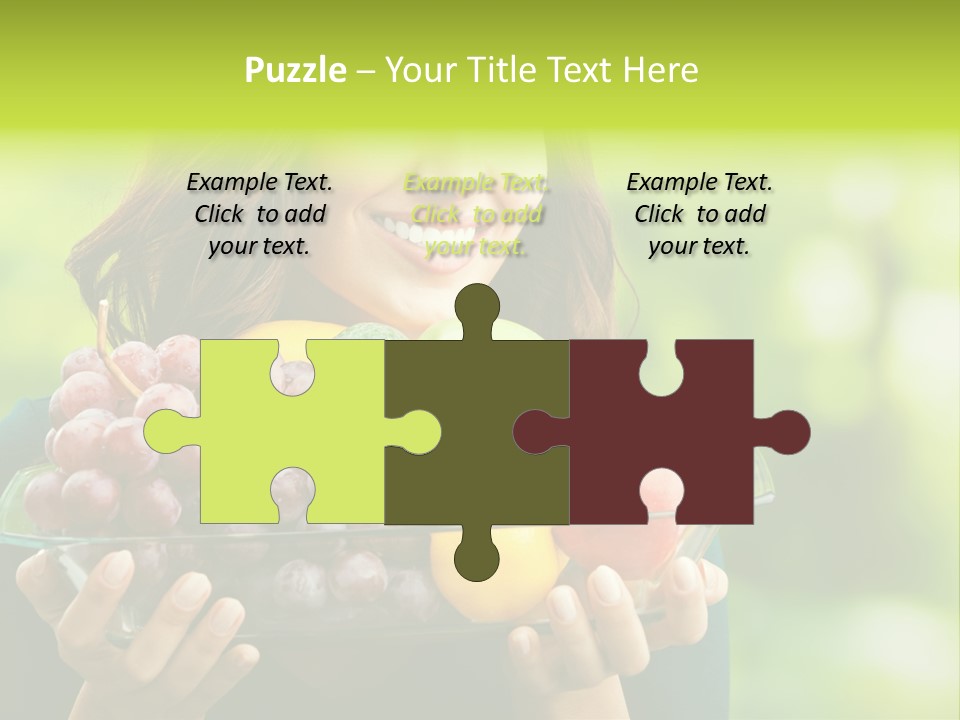 Healthy Attractive Apple PowerPoint Template