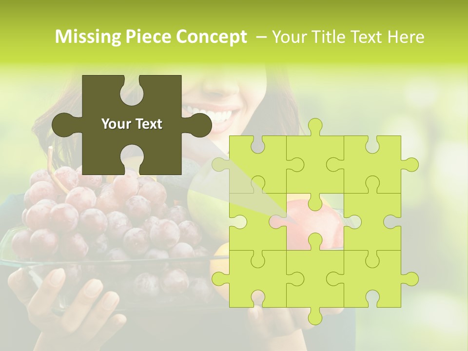 Healthy Attractive Apple PowerPoint Template