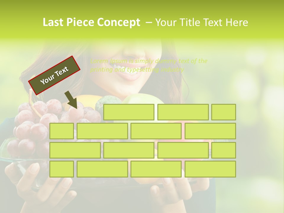 Healthy Attractive Apple PowerPoint Template