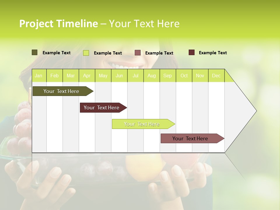 Healthy Attractive Apple PowerPoint Template