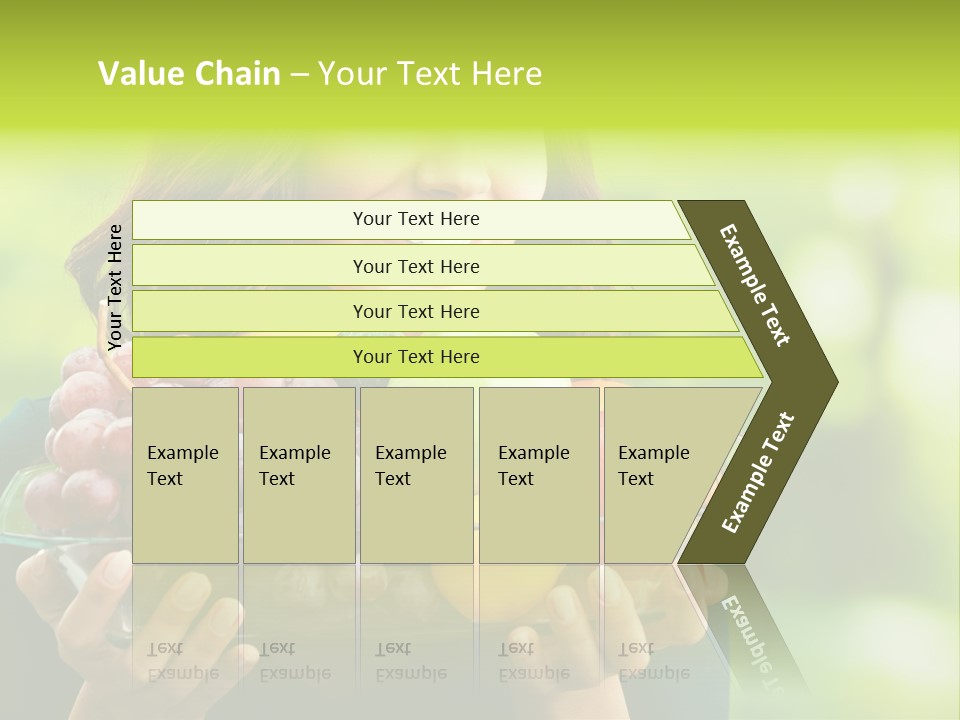 Healthy Attractive Apple PowerPoint Template