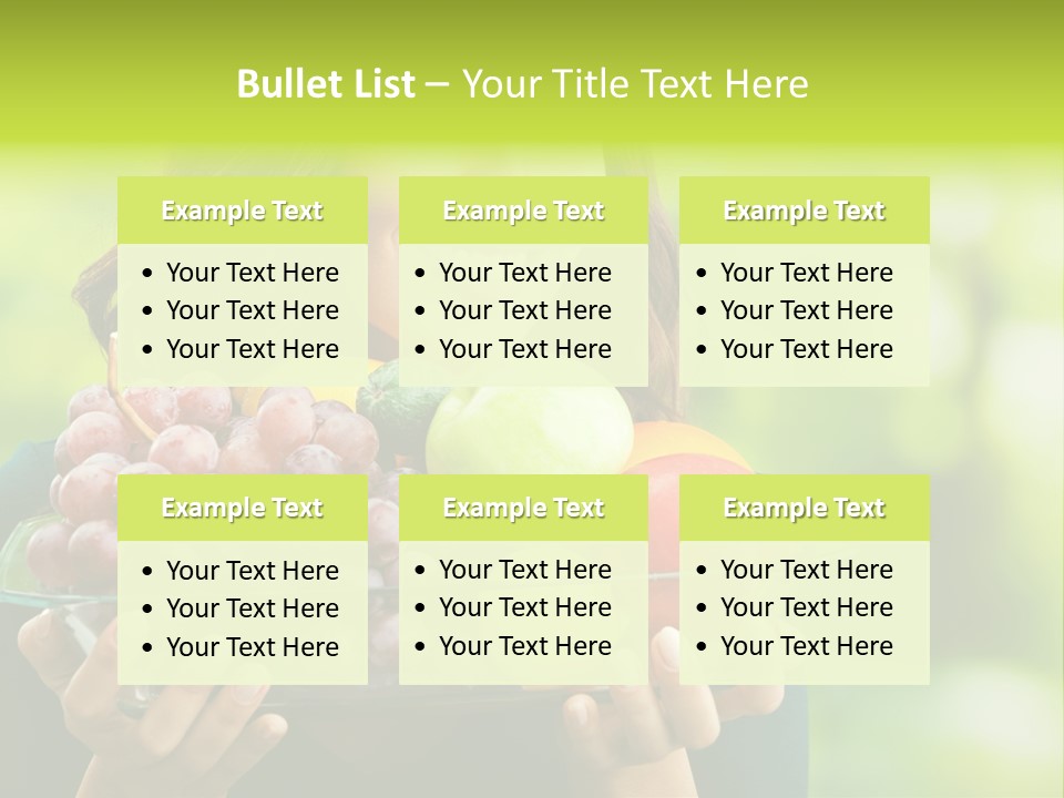 Healthy Attractive Apple PowerPoint Template