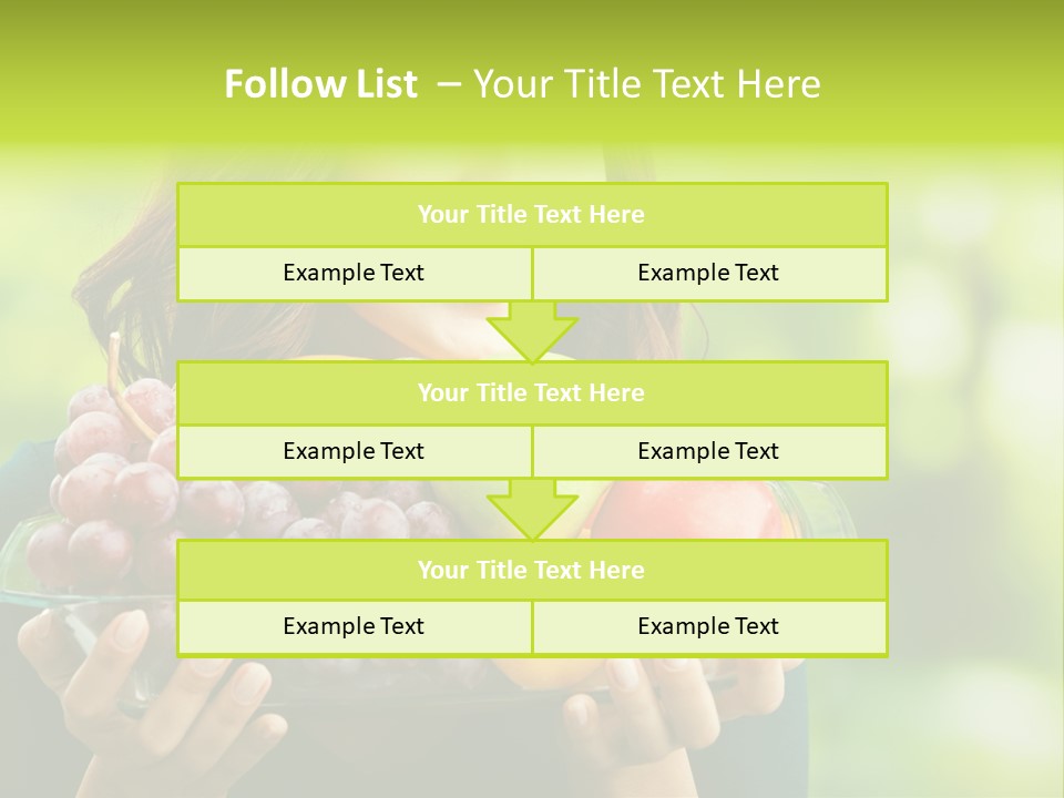 Healthy Attractive Apple PowerPoint Template
