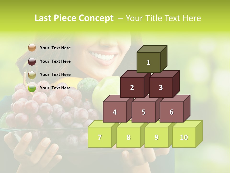 Healthy Attractive Apple PowerPoint Template