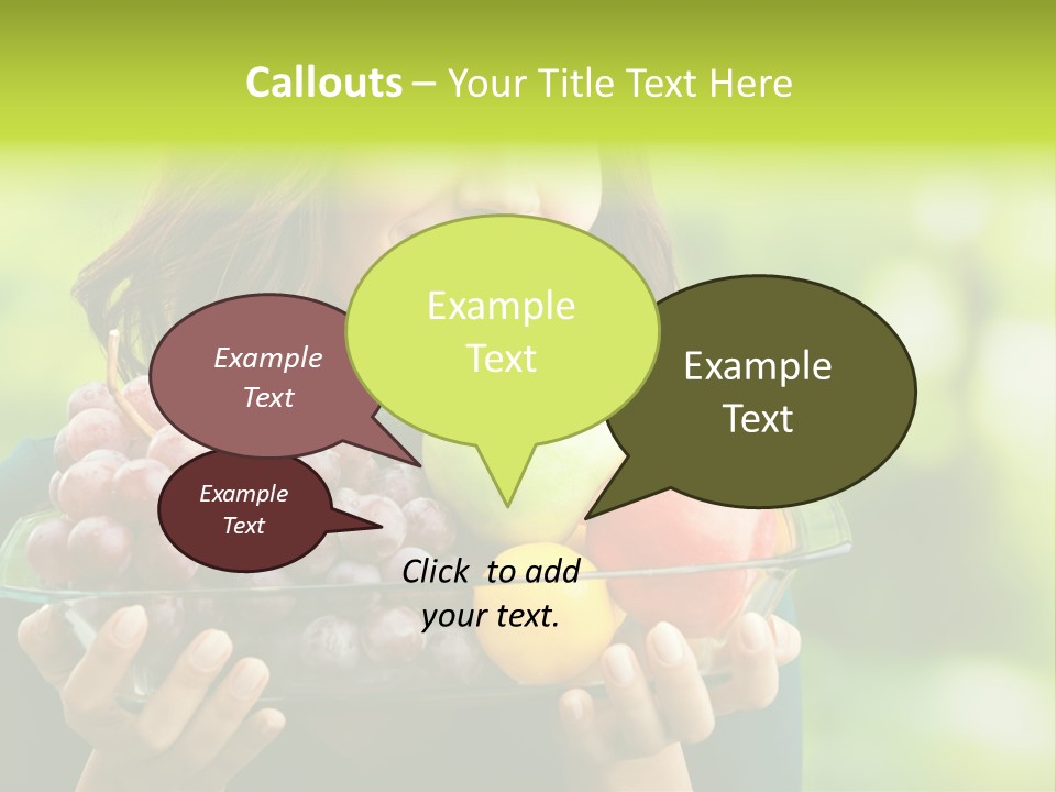 Healthy Attractive Apple PowerPoint Template