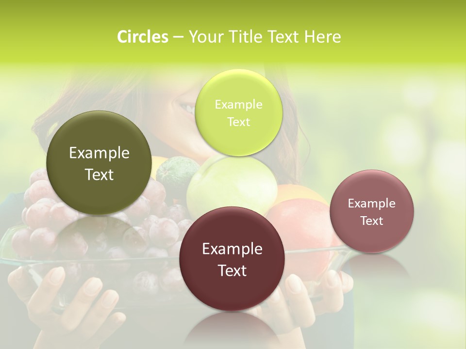 Healthy Attractive Apple PowerPoint Template