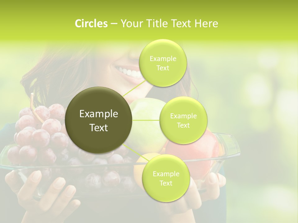 Healthy Attractive Apple PowerPoint Template