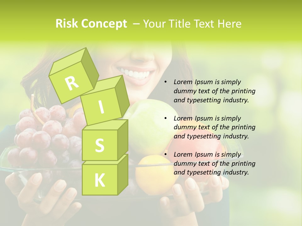 Healthy Attractive Apple PowerPoint Template