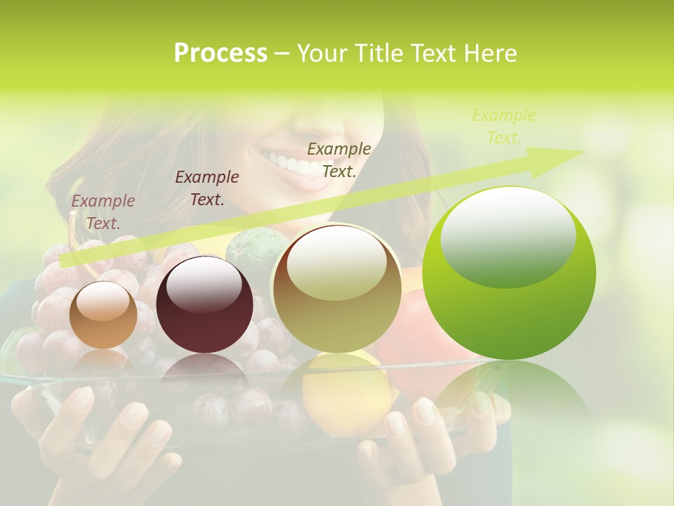 Healthy Attractive Apple PowerPoint Template